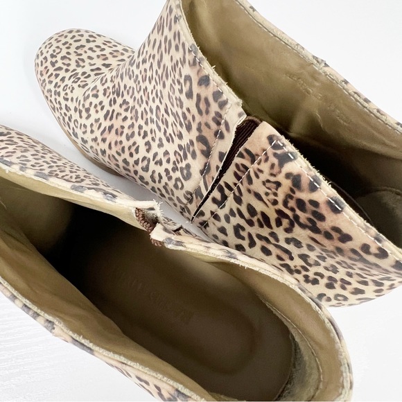 Rachel Comey Leopard Boots Booties Ankle 7 Mars? Cheetah - Picture 5 of 8